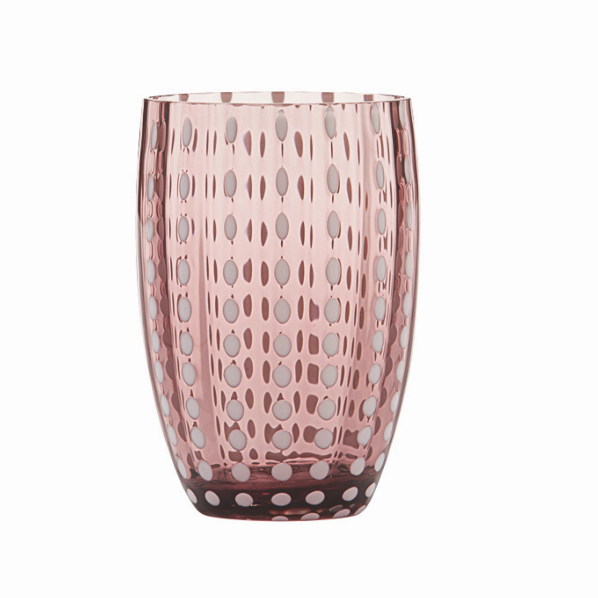 Perle Colored Glass Tumblers, Set of 2