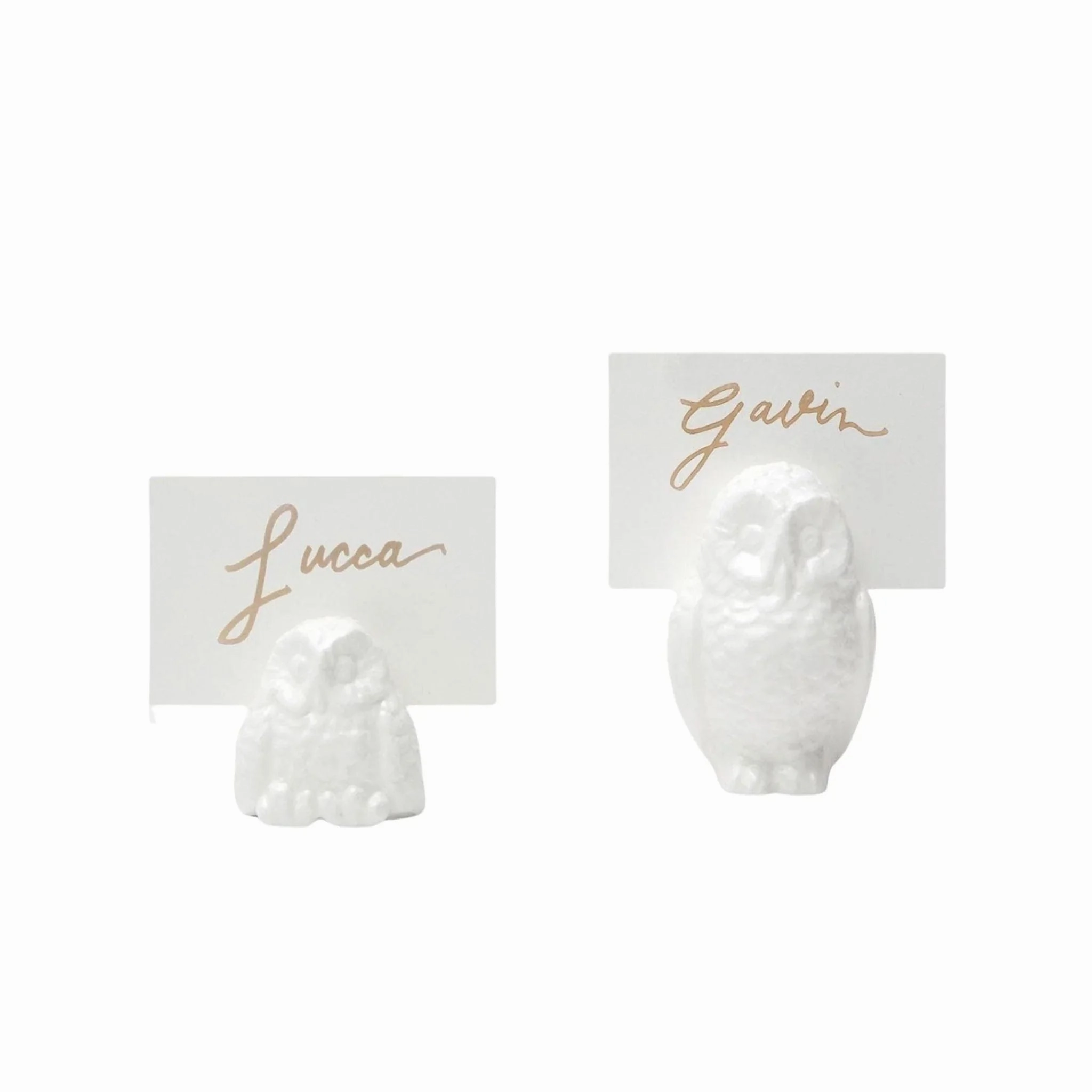 Petite Owl Place Card Holders