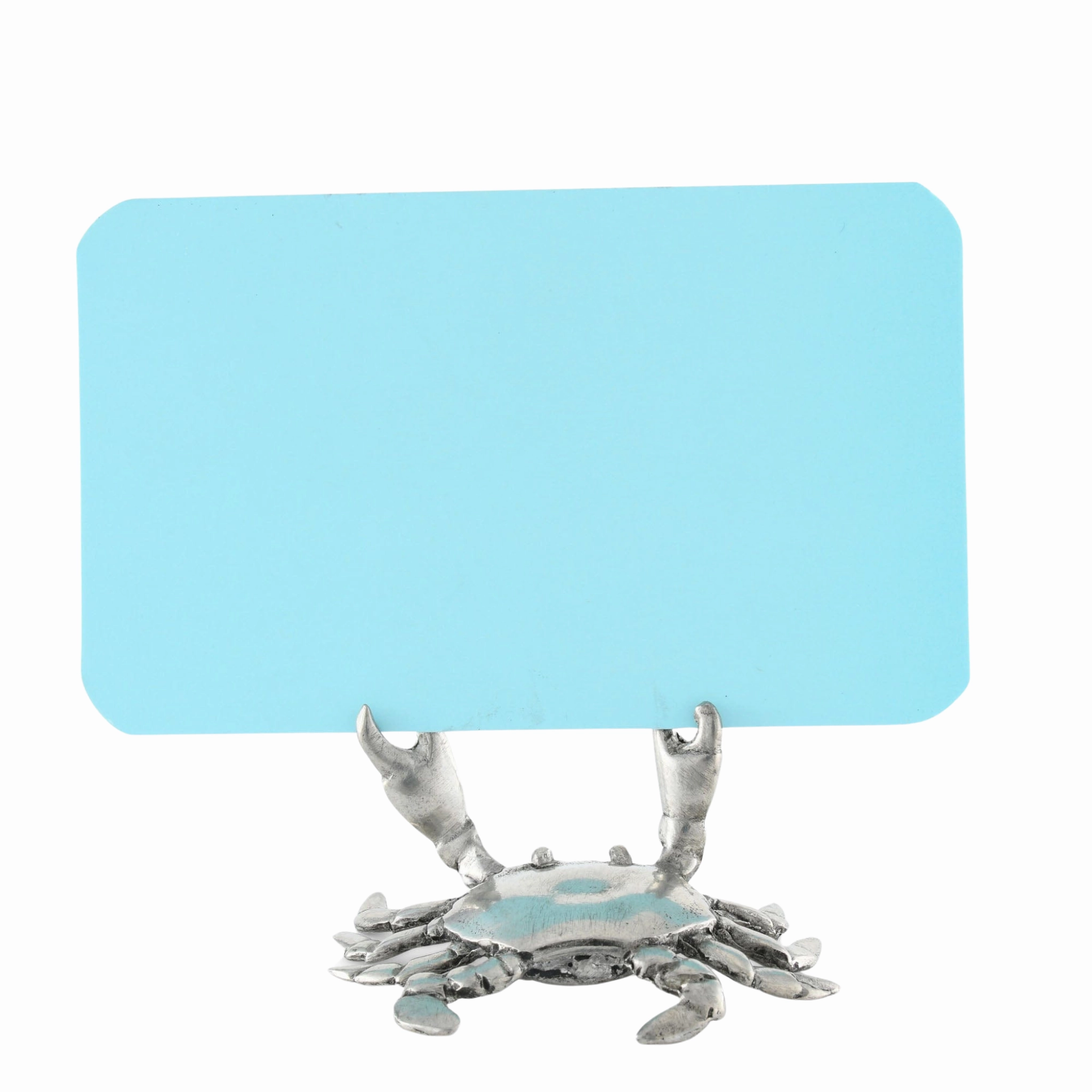 Pewter Crab Place Card Holder