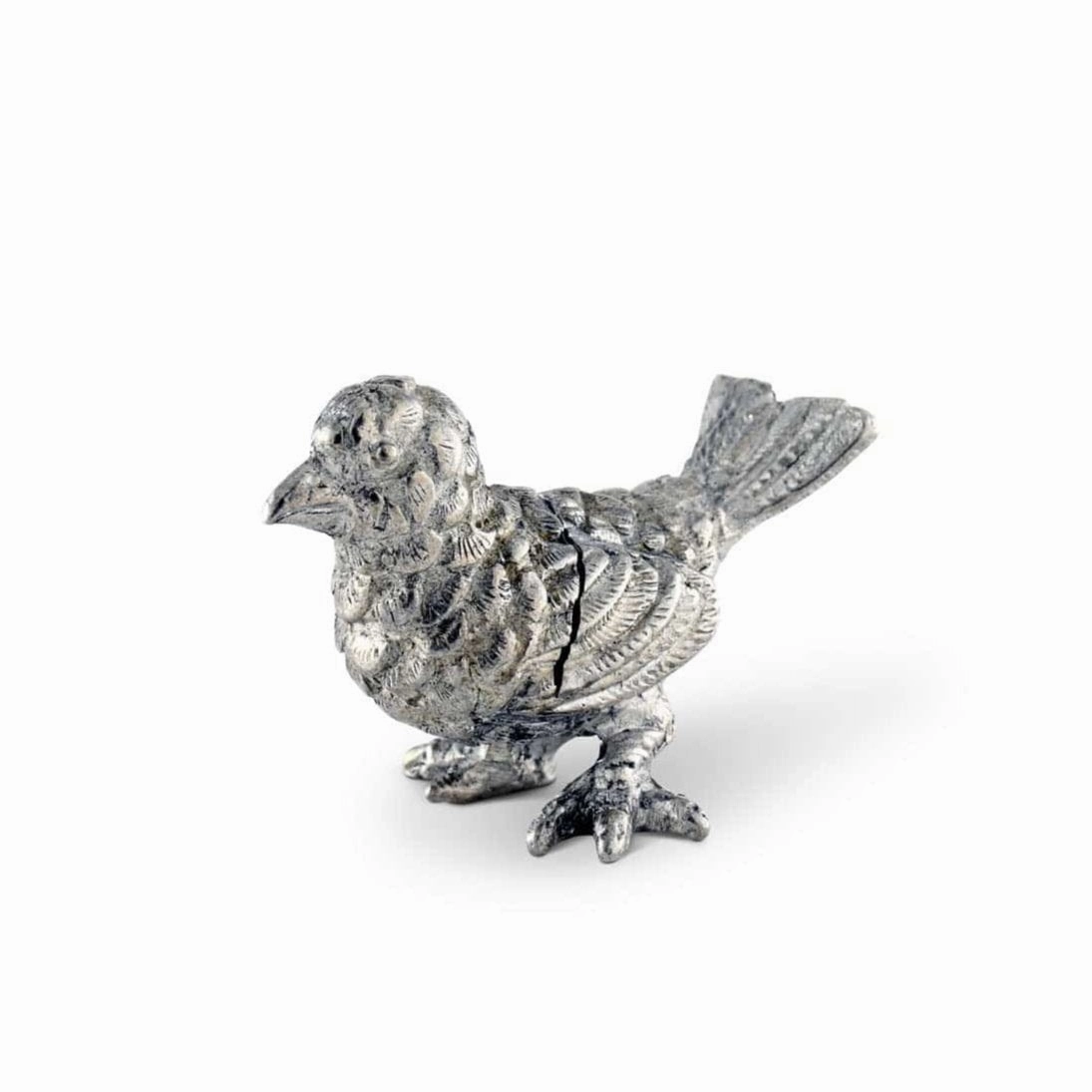 Pewter Song Bird Place Card Holder