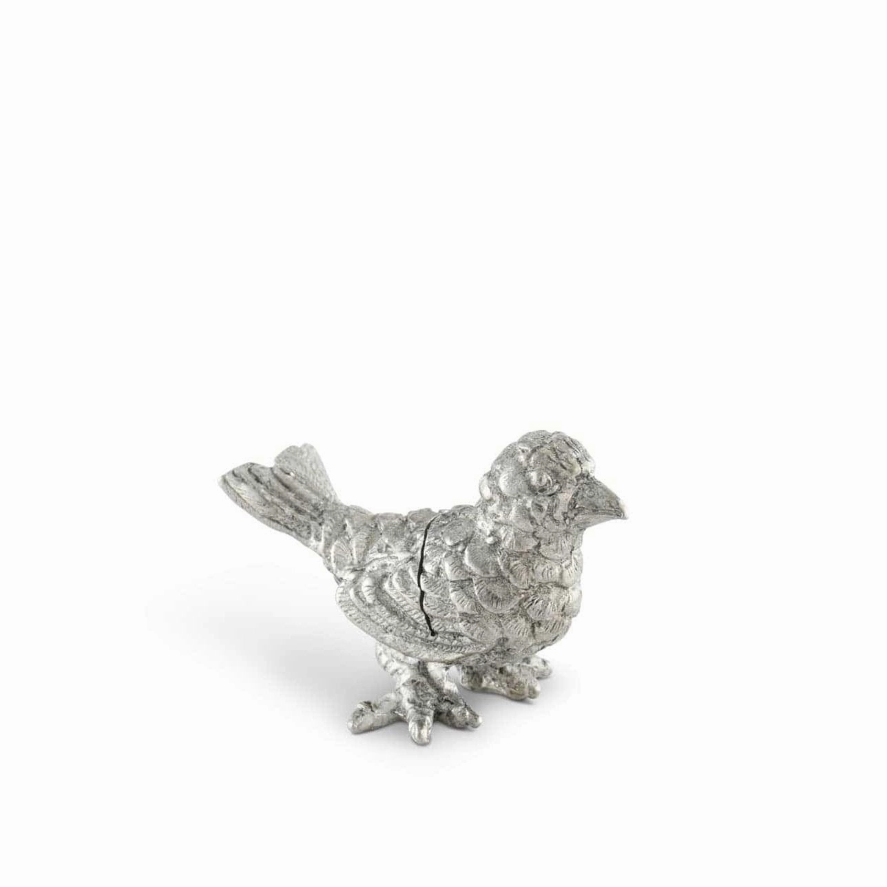 Pewter Song Bird Place Card Holder