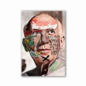 Picasso by Zuppini framed mural artwork