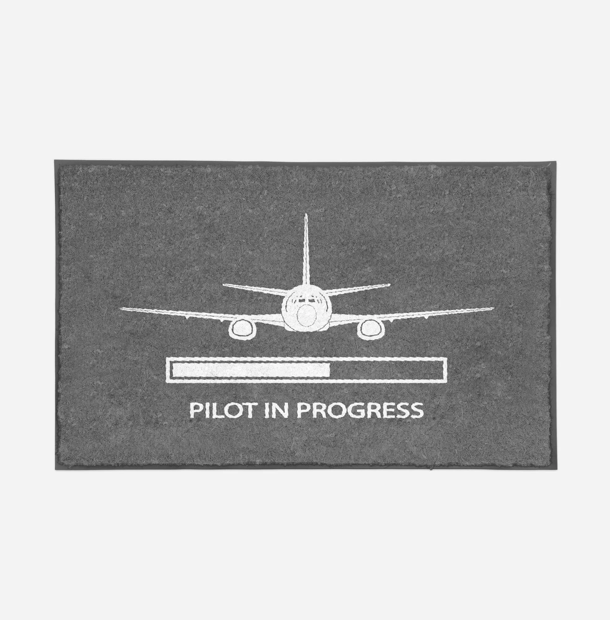 Pilot In Progress Designed Door Mats