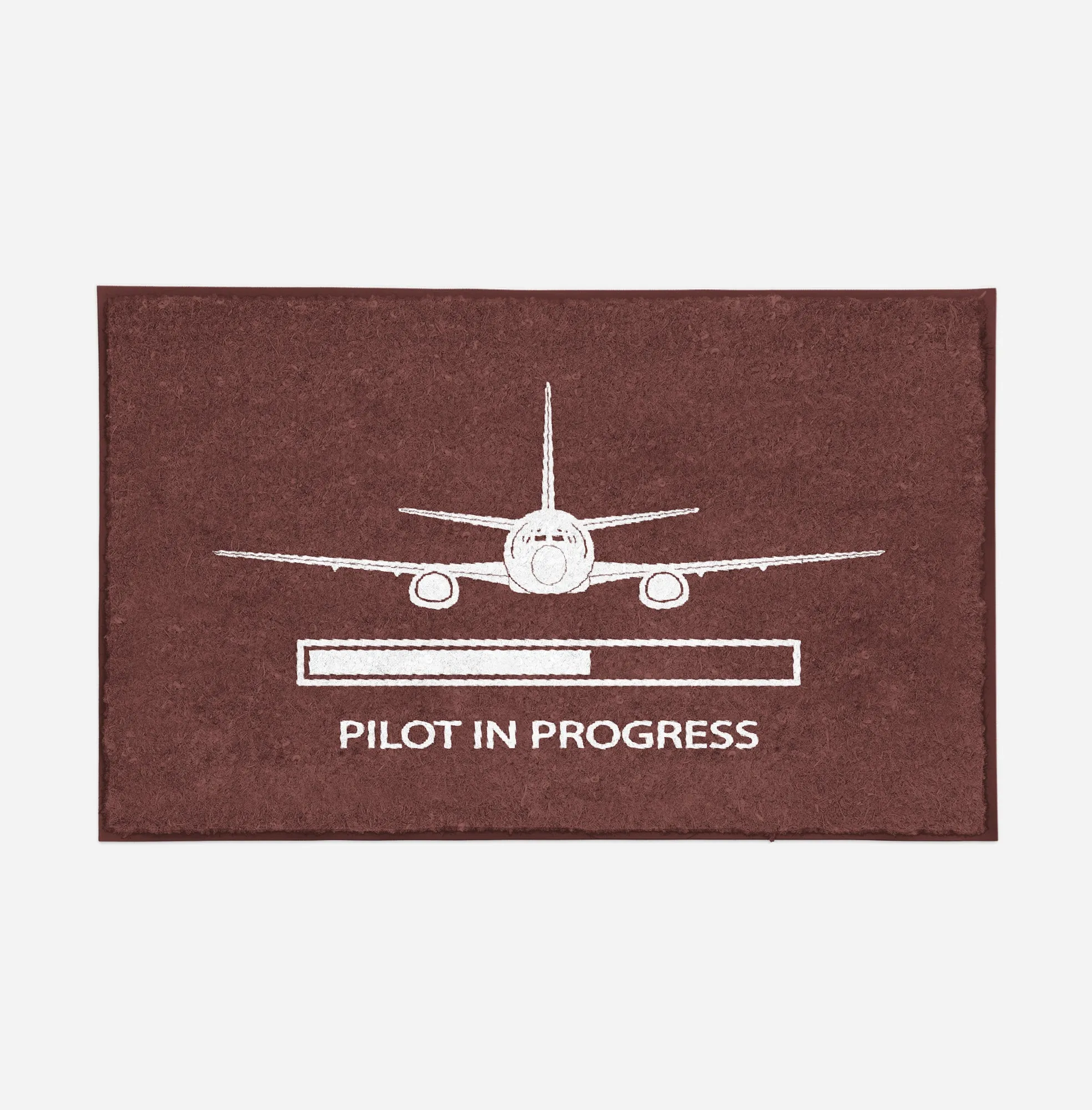 Pilot In Progress Designed Door Mats