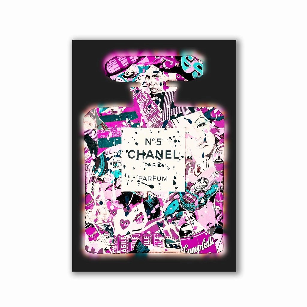 Pink Fragrance by RS Artist framed mural artwork