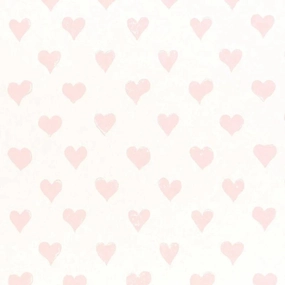 Pink Hearts Wallpaper paper wall covering