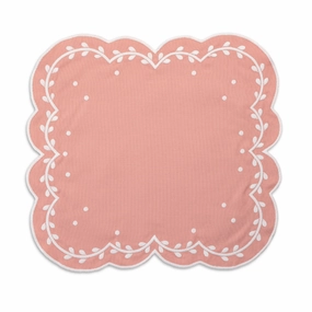 Pink Ivy Placemat and Napkin Set cute desktop display
