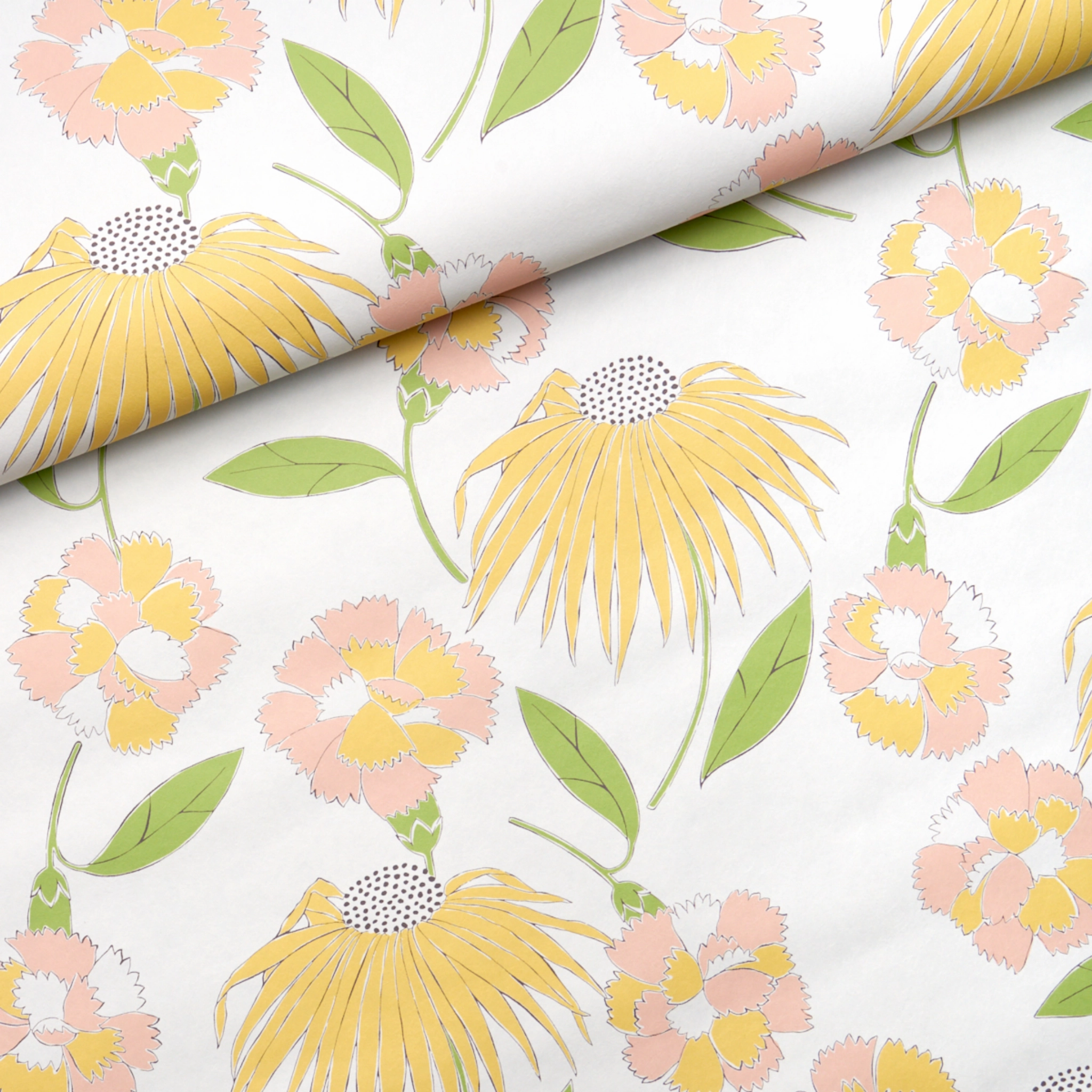 Pink Lemonade Bouquet Toss Wallpaper