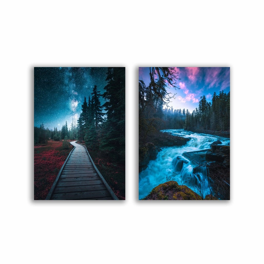 Pioneering - Duo by Calibreus framed mural artwork