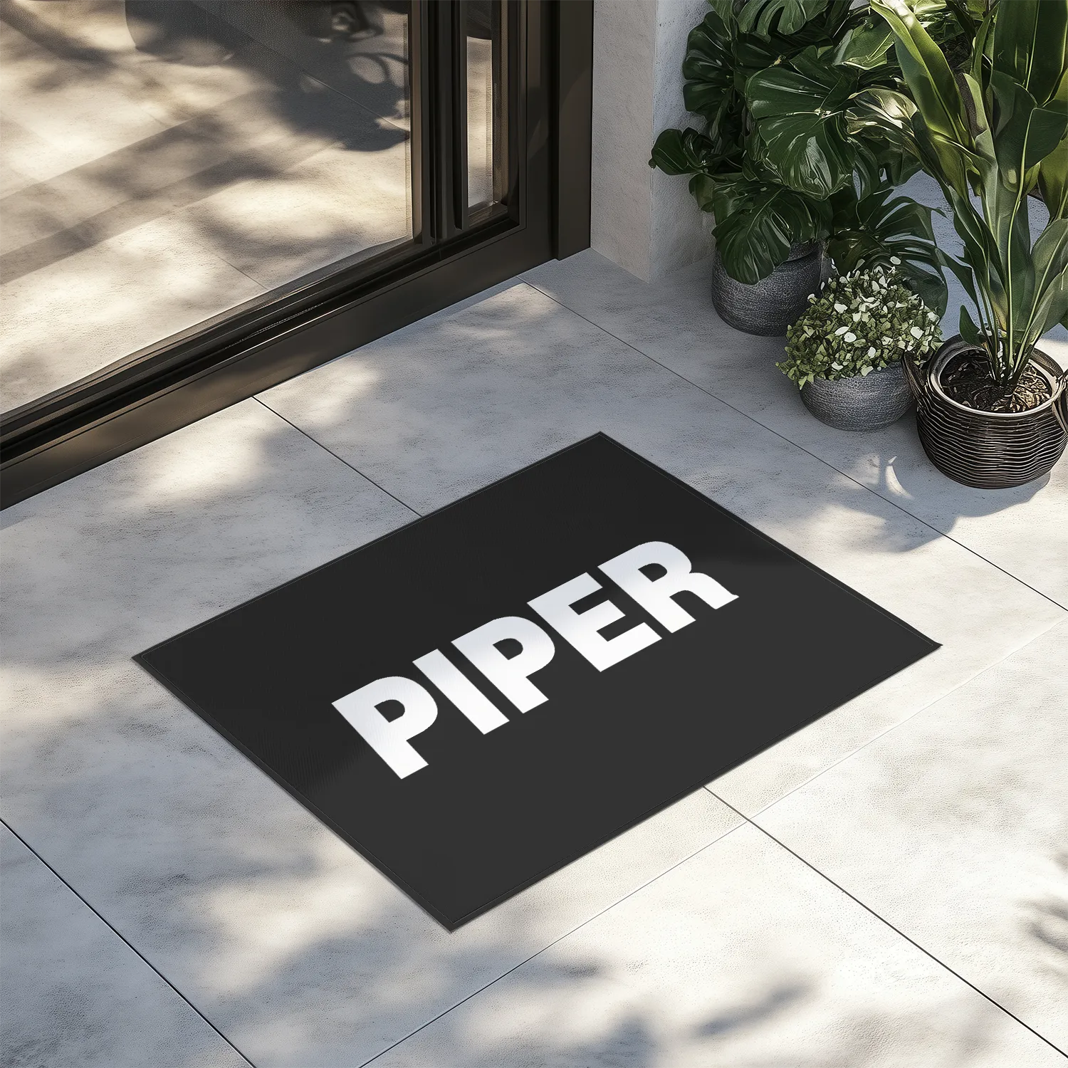 Piper & Text Designed Door Mats door entrance rug