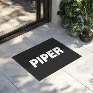 Piper & Text Designed Door Mats door entrance rug