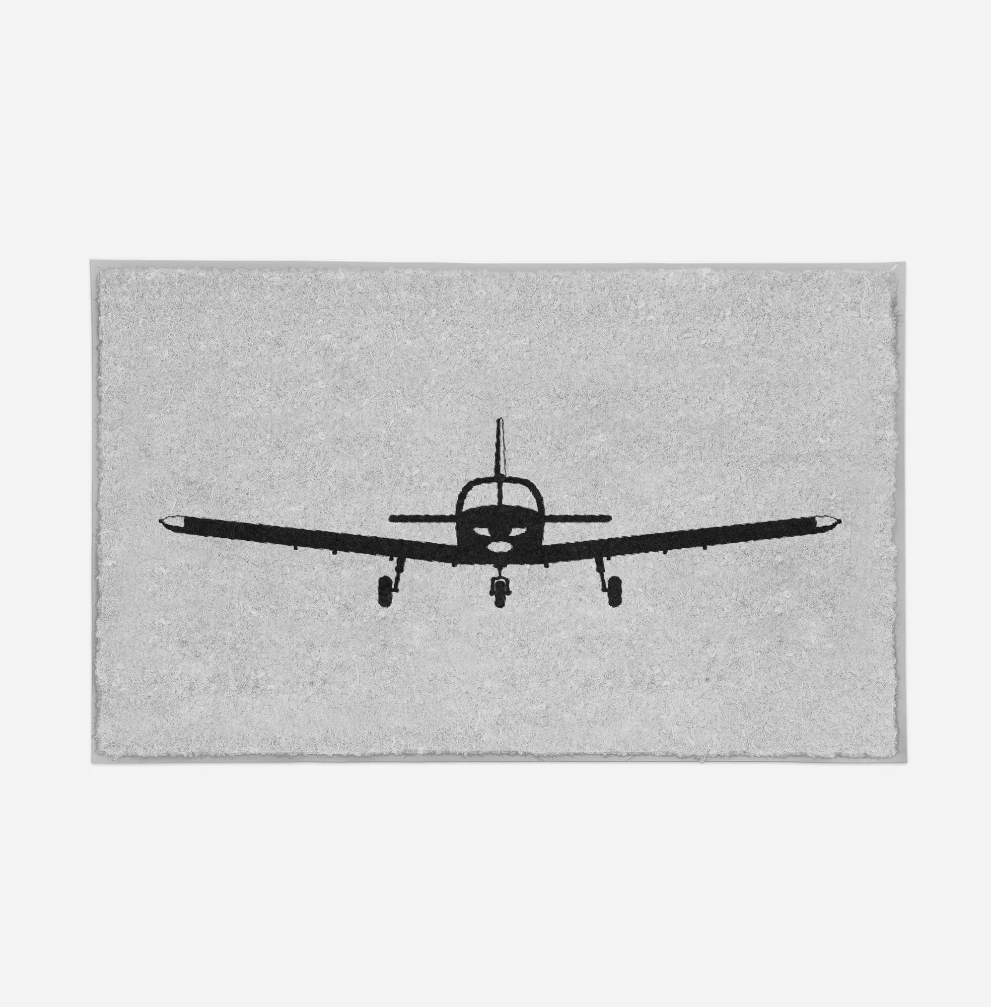 Piper PA28 Silhouette Plane Designed Door Mats