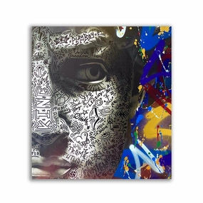 Playboy by RS Artist framed mural artwork
