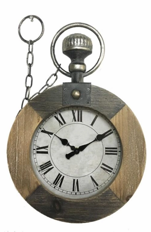 Pocket Watch Style Wall Clock wall pendant decor