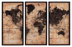 Pollyanna Wall Art (Set of 3) artistic wall mural