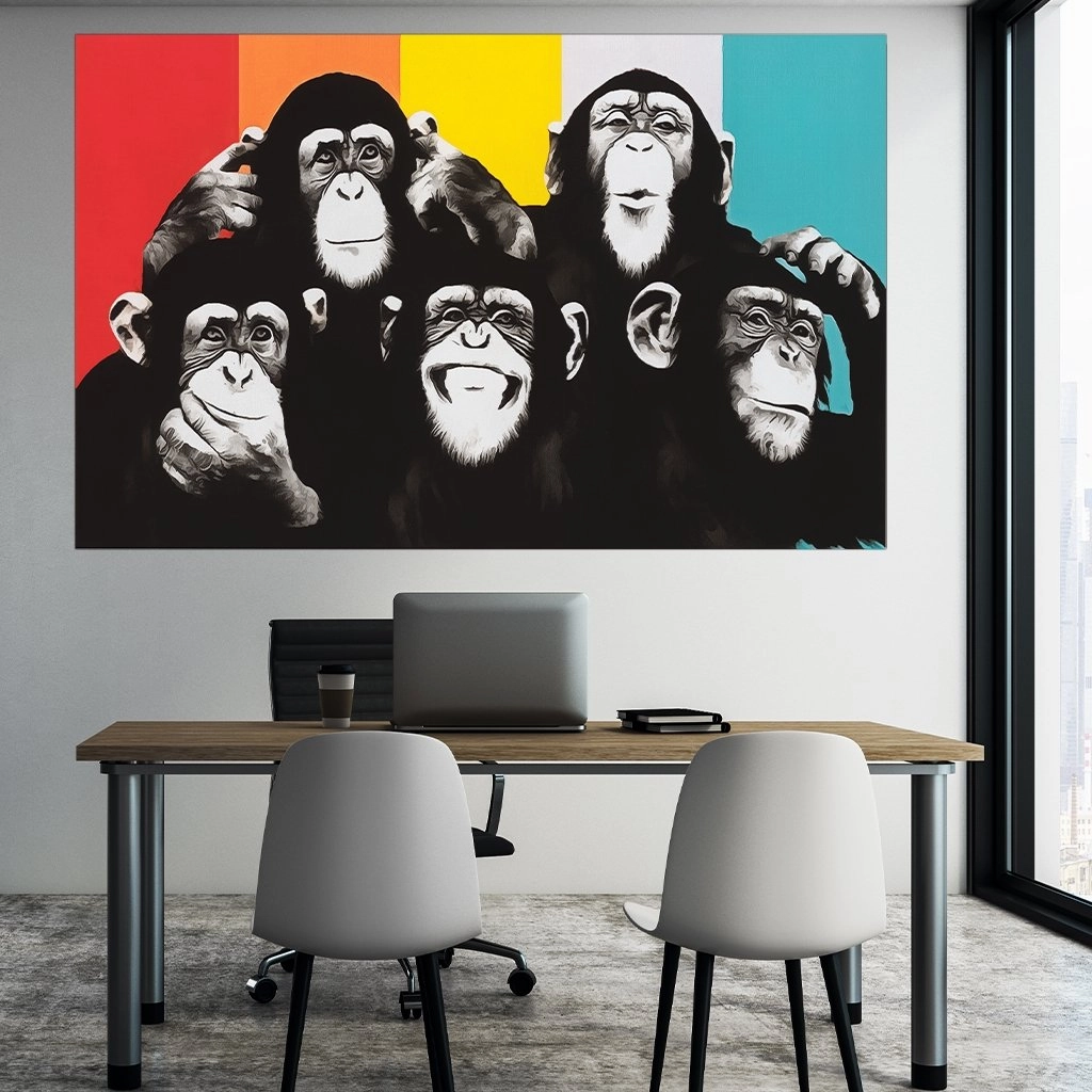 Pop Art Chimps 