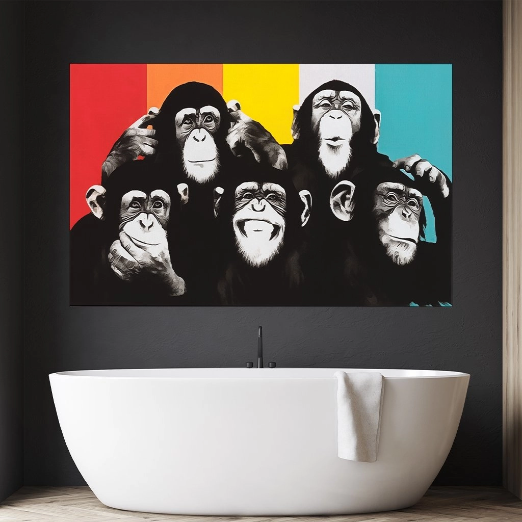 Pop Art Chimps 