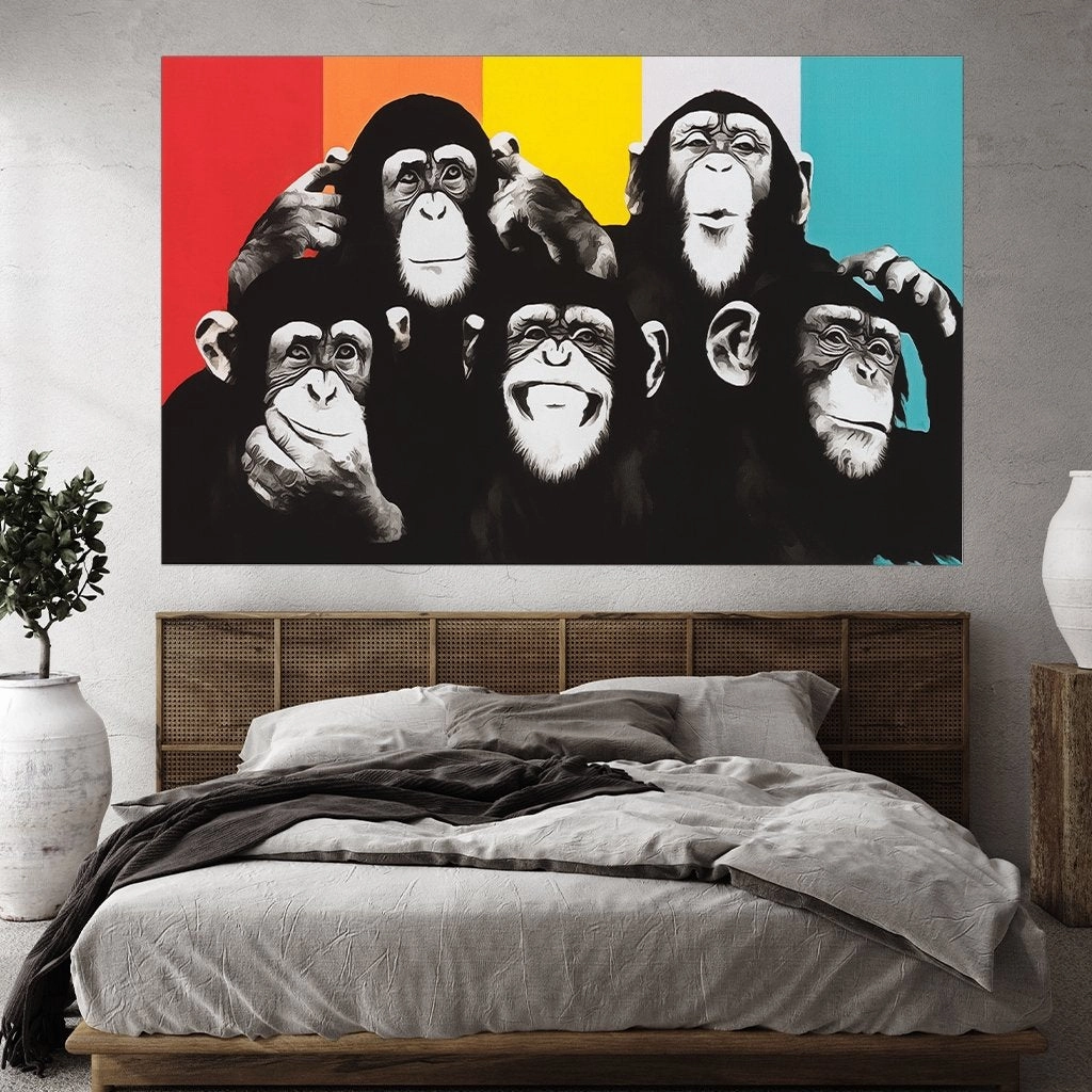 Pop Art Chimps 