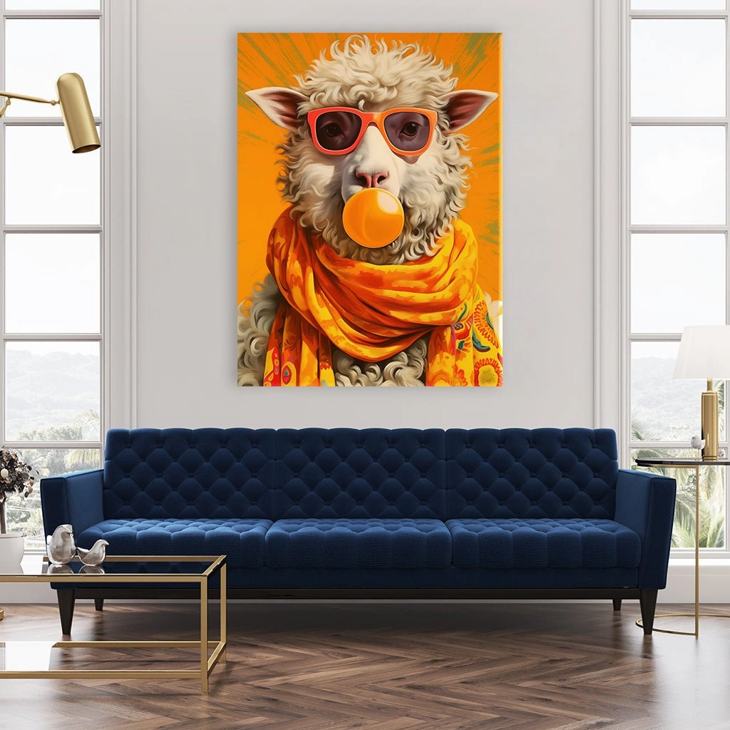 Pop Art Sheep by Frank Daske