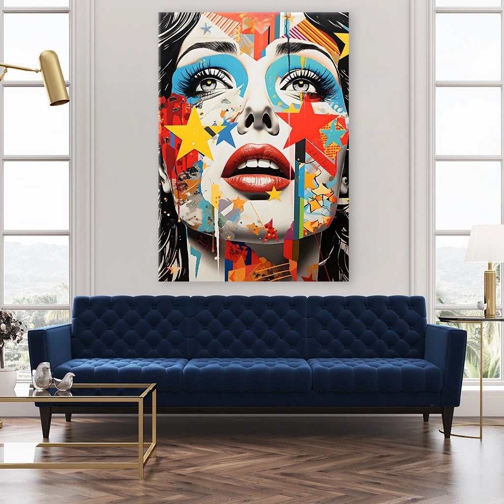 Pop Art Star by Rosa Piazza 