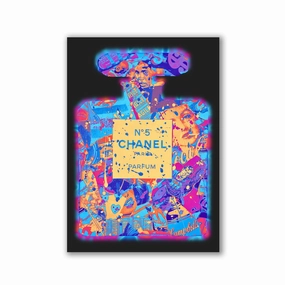 Pop Fragrance NEW by RS Artist framed mural artwork