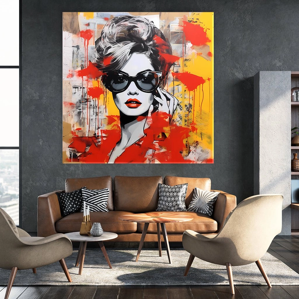 Popart Diva by Rosa Piazza 