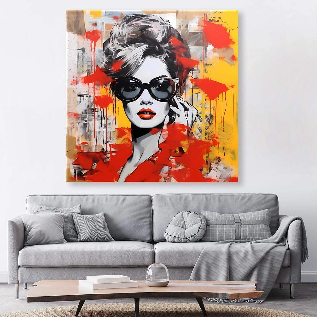 Popart Diva by Rosa Piazza 