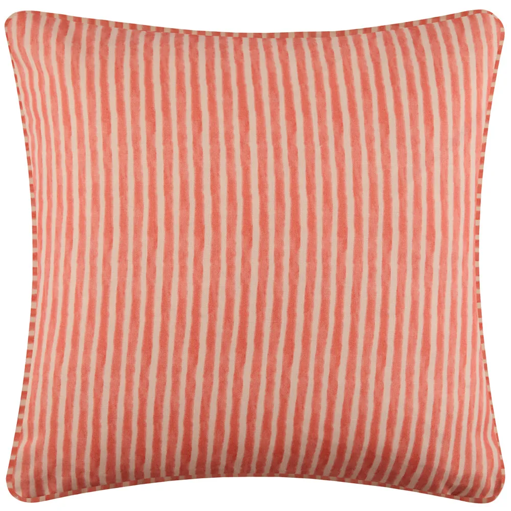 Poppy Printed Outdoor Cushion Red