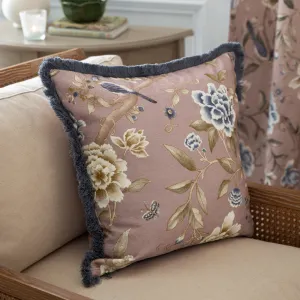 Porcelain Garden Chenille Cushion Blush modern fashion rug  
