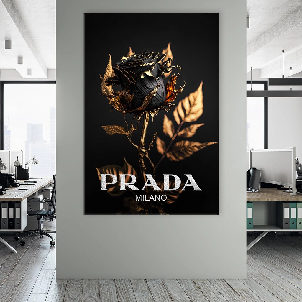 Prada Black Rose by Adrian Vieriu 