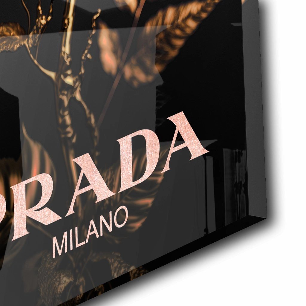 Prada Black Rose by Adrian Vieriu Ros on Acrylic
