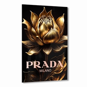 Prada Flower by Adrian Vieriu Ros on Acrylic framed mural artwork