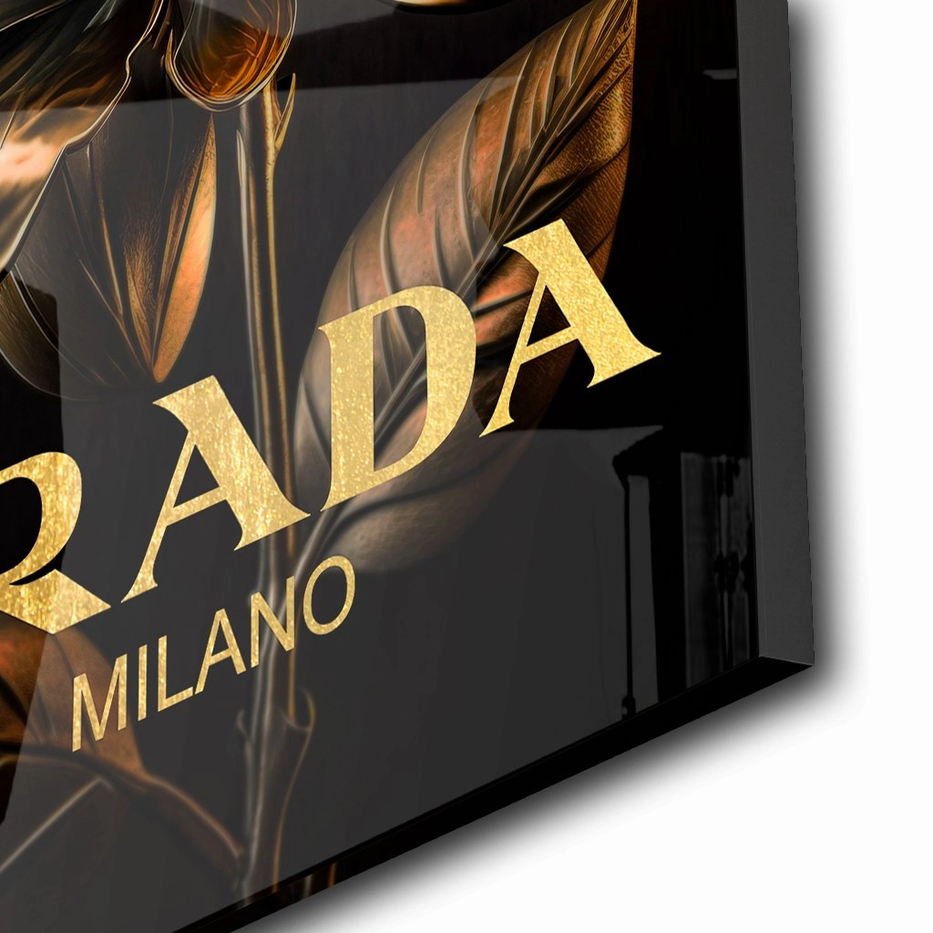 Prada Rose by Adrian Vieriu Gold on Acrylic