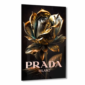 Prada Rose by Adrian Vieriu Ros on Acrylic framed mural artwork
