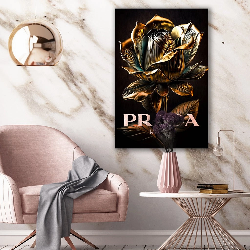 Prada Rose by Adrian Vieriu Ros on Acrylic