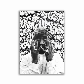 Pray for hope by RS Artist framed mural artwork