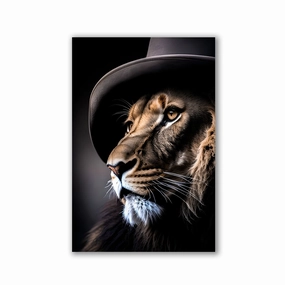 Pride and Style by Adrian Vieriu framed mural artwork