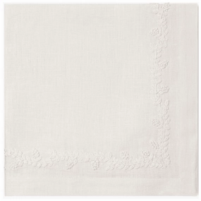 Prism Vine Design Linen Dinner Napkins mini desktop sculpture