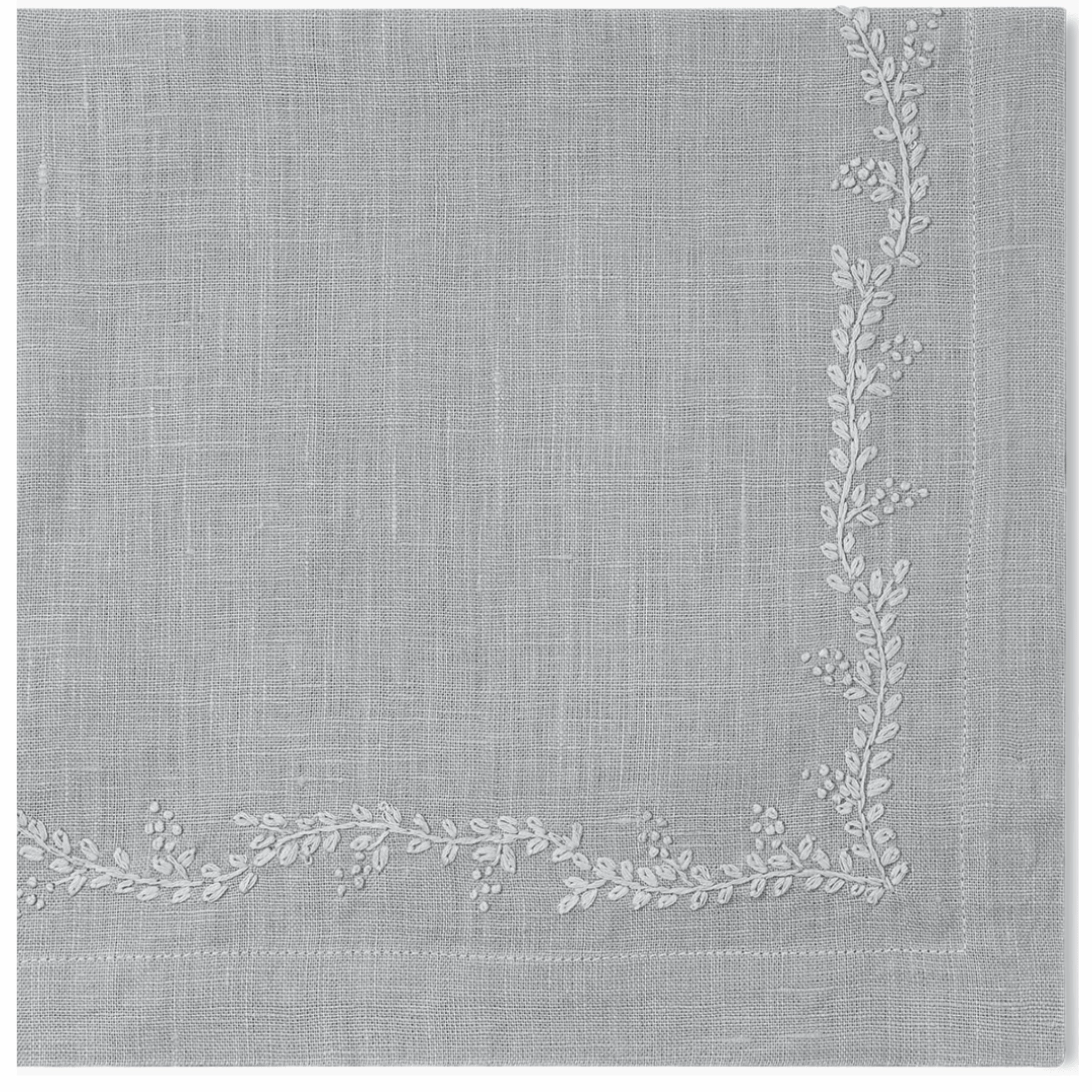 Prism Vine Design Linen Dinner Napkins