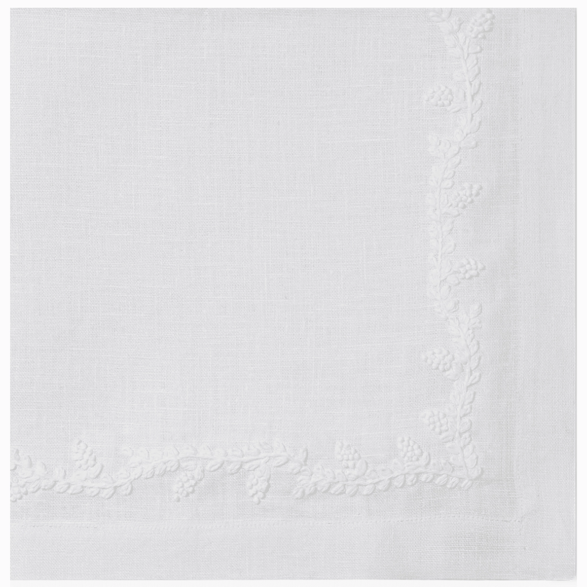 Prism Vine Design Linen Dinner Napkins