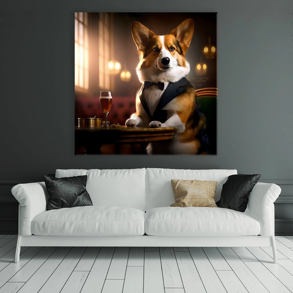 Pub Pups - Corgy by Natale Palazzo 