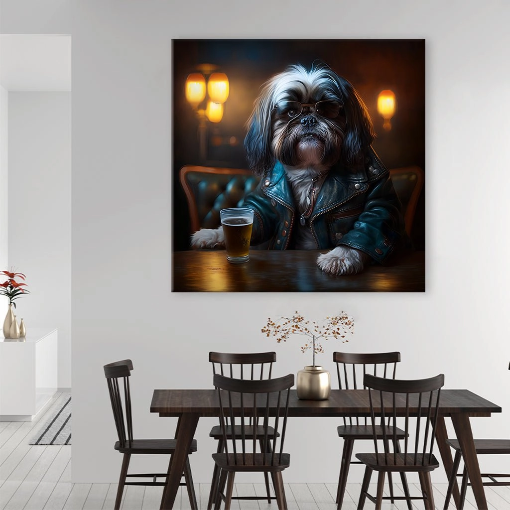 Pub Pups - Shih Tzu by Natale Palazzo 