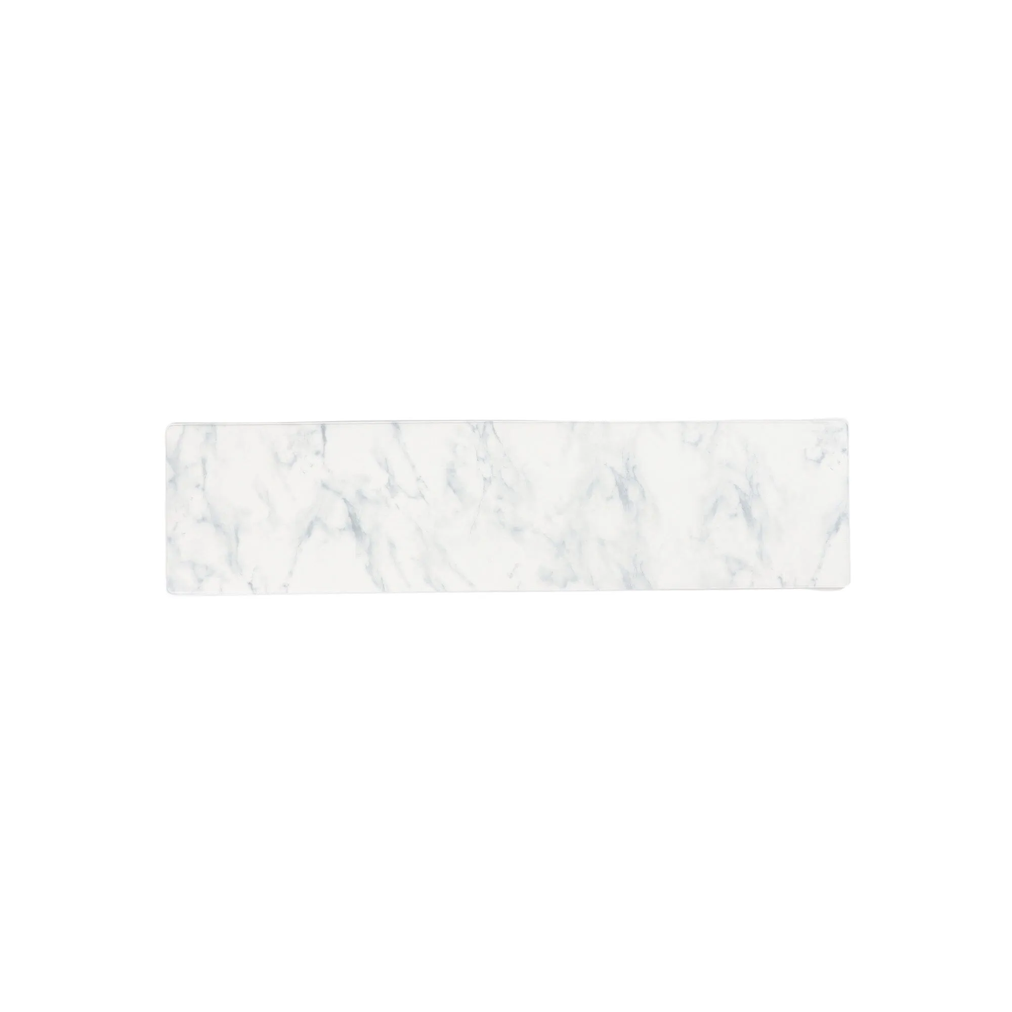 Pvc Kitchen Mat Marble 2M White neutral everyday carpet