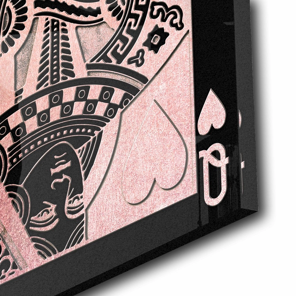 Queen of Hearts by Frank Amoruso Ros on Acrylic