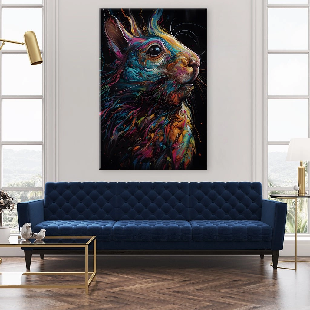 Rabbit Art by Juliano de Araujo