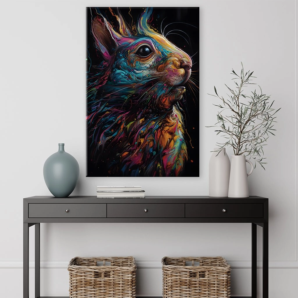 Rabbit Art by Juliano de Araujo