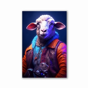 Racer Fleece by Juliano de Araujo framed mural artwork