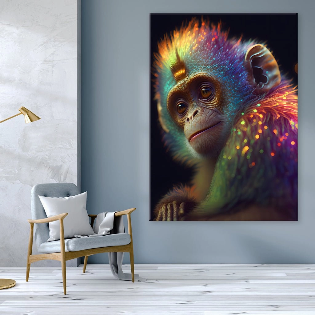 Rainbow Monkey by Juliano de Araujo
