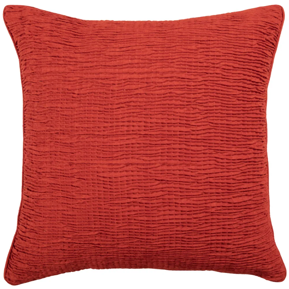 Rainfall Embroidered Cushion Rose