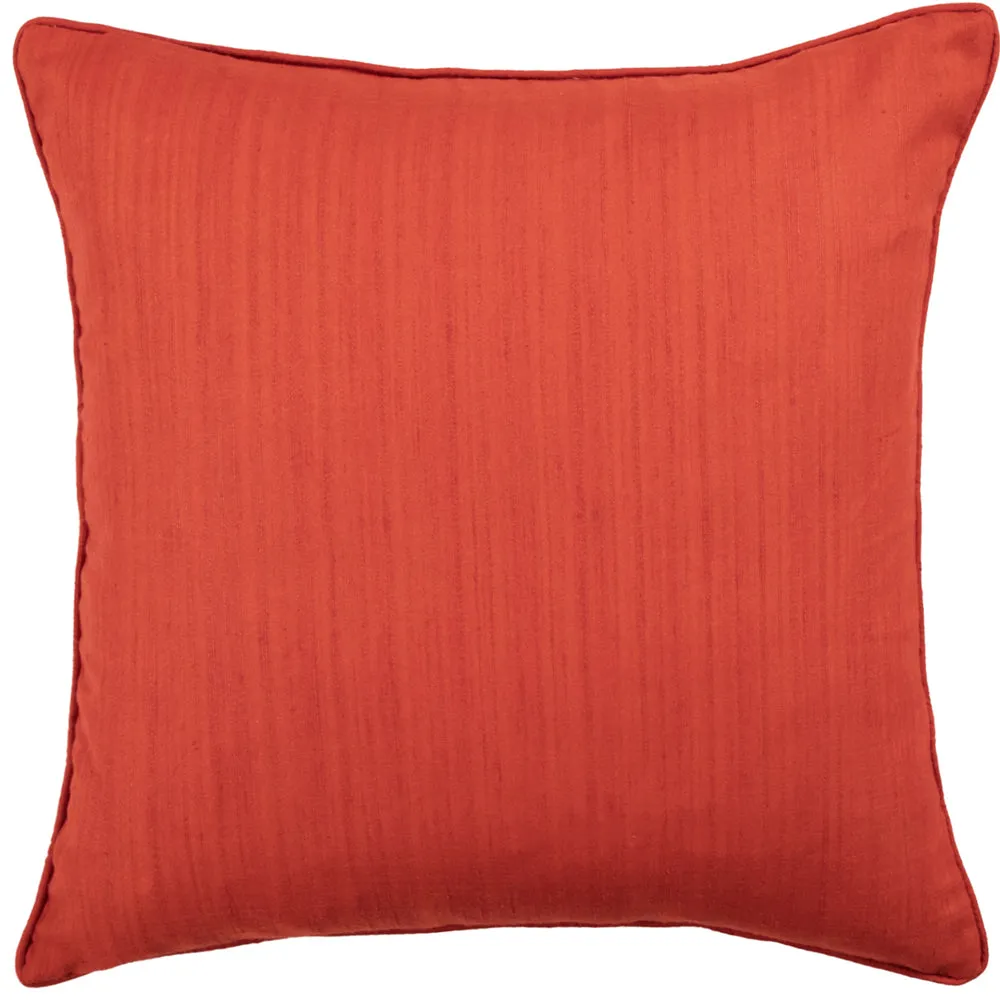 Rainfall Embroidered Cushion Rose